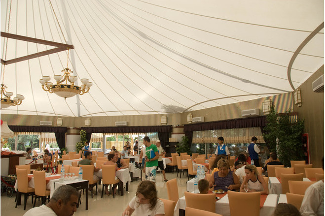 Latanya Beach Resort Restaurant Interior