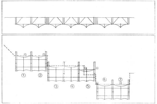 Elevation and plan